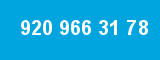 920 966 31 78 920 966 31 78